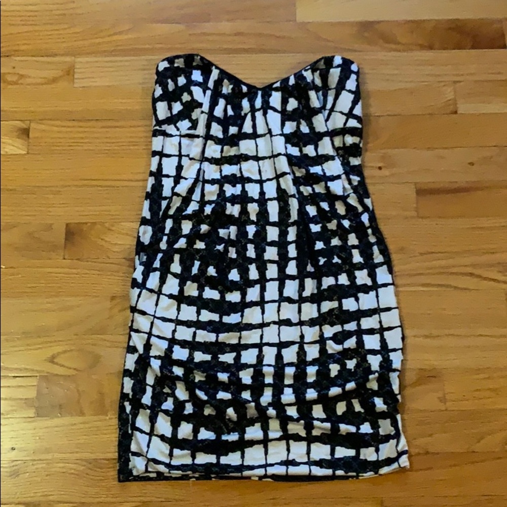 Tube top dress
